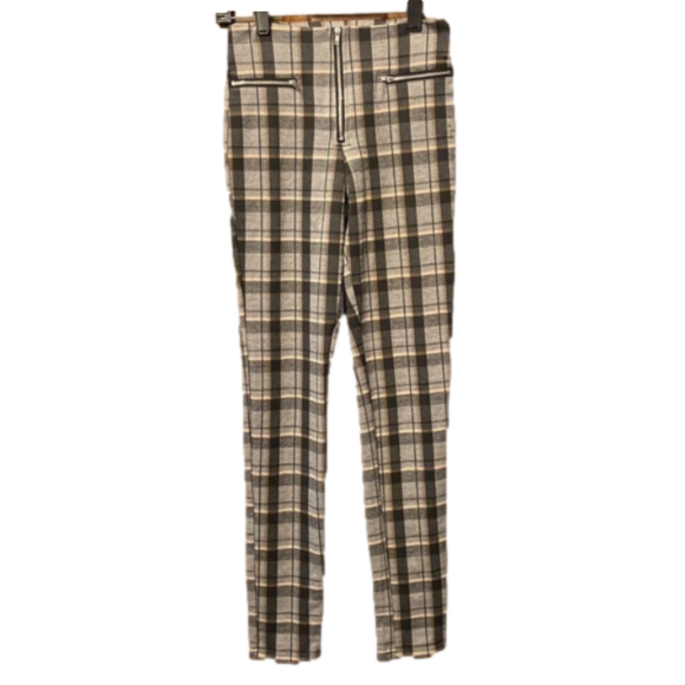 Tiger Mist Plaid Knit Pants Size XS